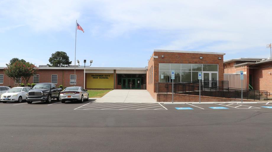 Bessemer City High School Parking Lot (Completed)